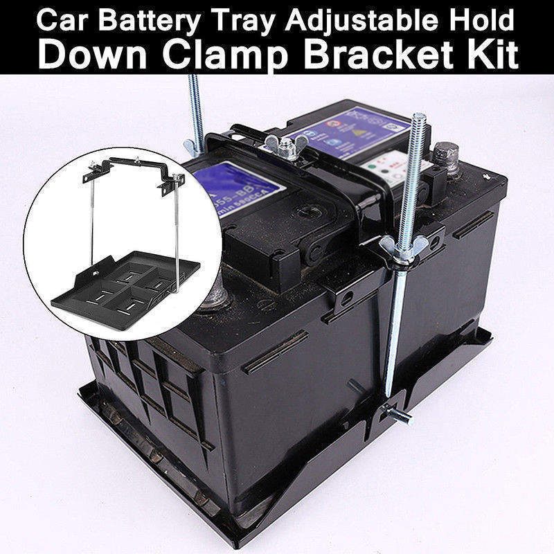 Battery hold-down clamp kit