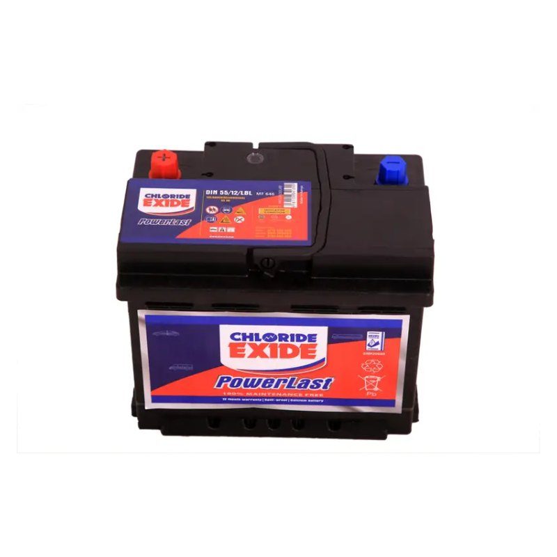 Chloride Exide DIN 55 MF battery
