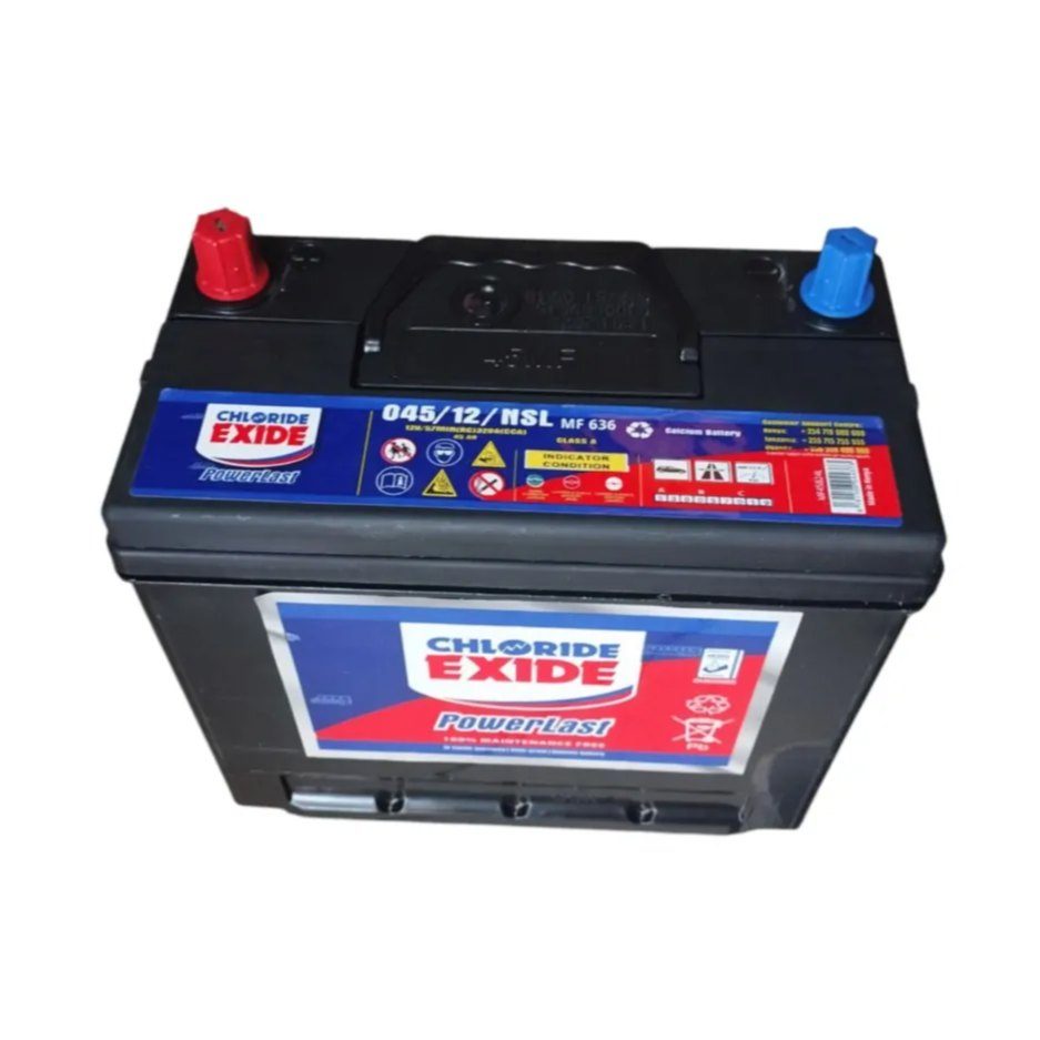 Chloride Exide N45 MF battery