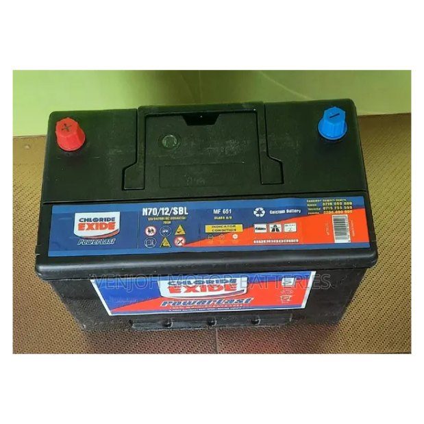 Chloride Exide N70 MF battery